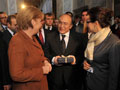 Almanya Başbakanı Angela Merkel ve T.C.  Kültür ve Turizm Bakanı Ertuğrul Günay Ayasofya’da, 31.03.2010.